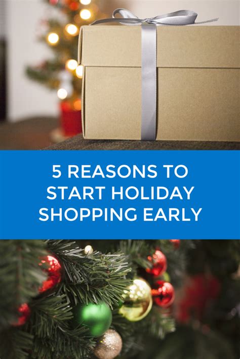 Why you should start your holiday shopping early